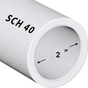 Ventral PVC Pipe Sch40 2 Inches