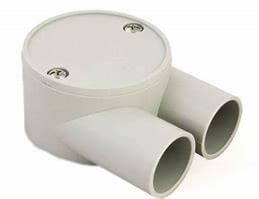 U-Type 2 Way Junction Box